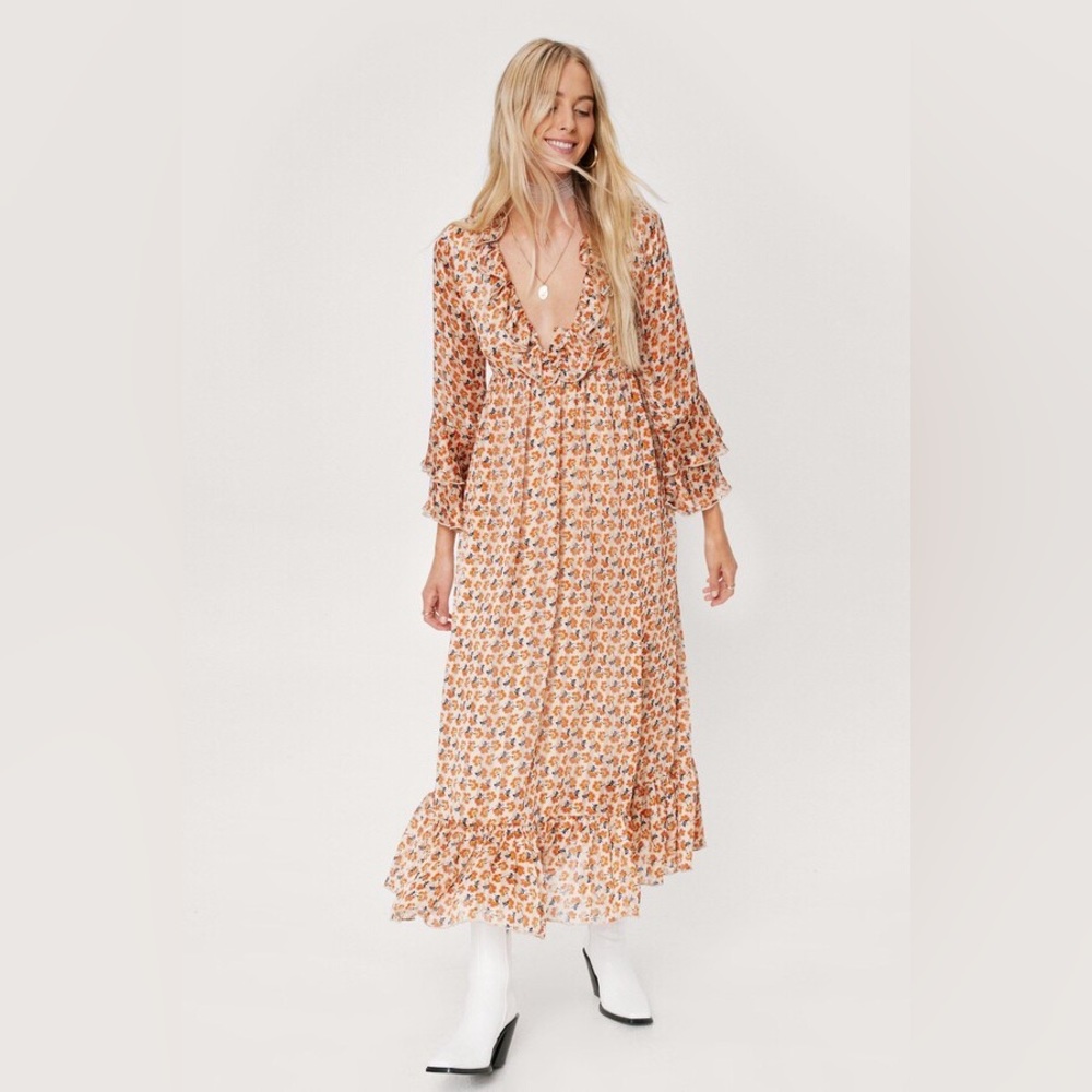 Nasty Gal Bohemian Dress NWT (sold out on website)